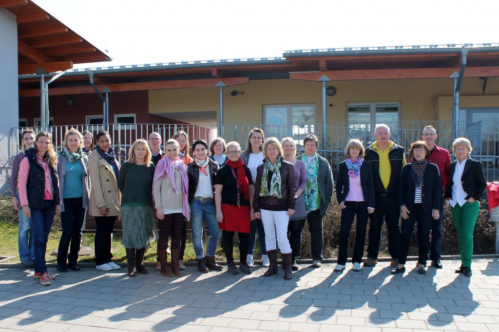 Teilnehmer der Fortbildungsveranstaltung in der Haidefeldschule - 12.03.2014